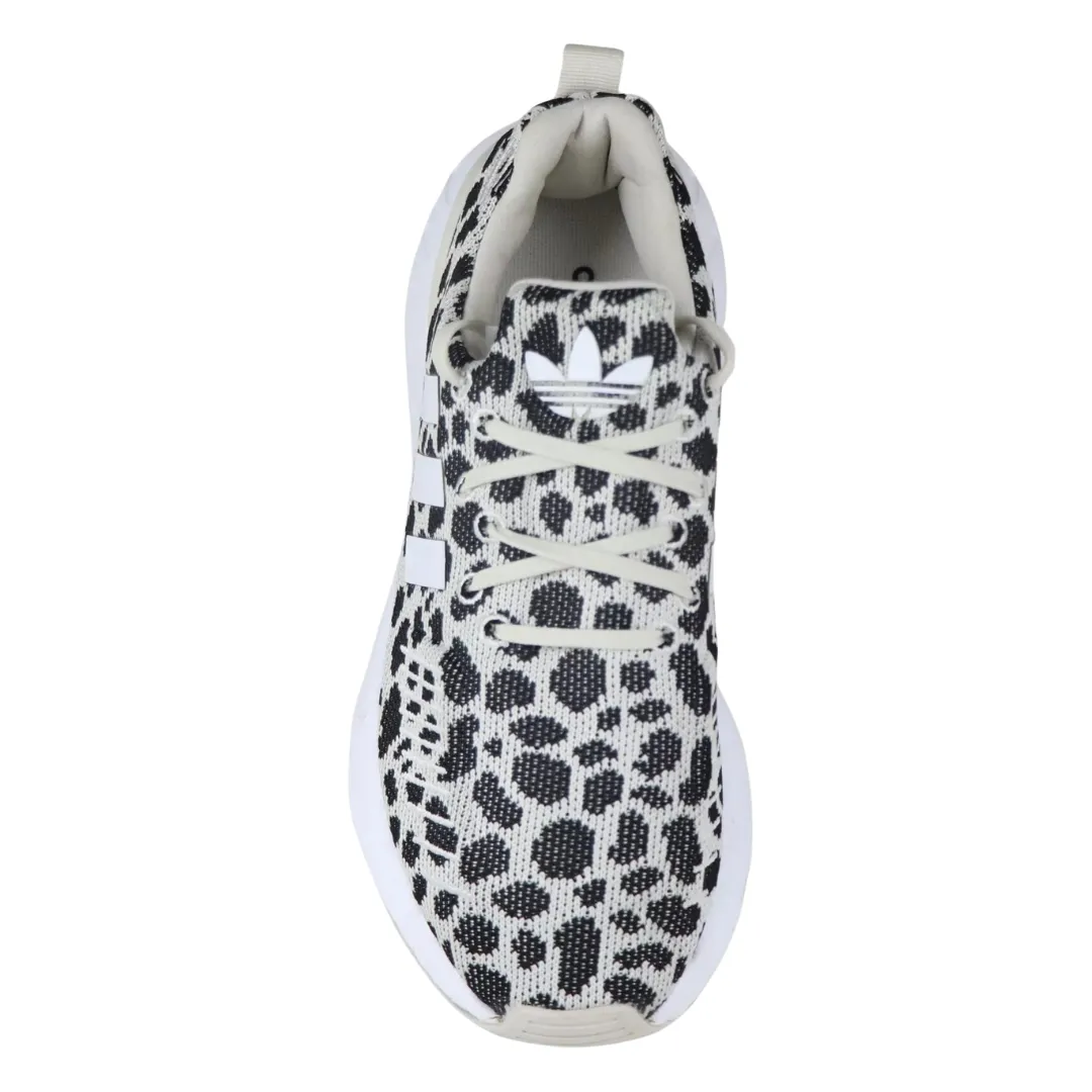 Adidas - Kid's Swift Run 22 J 'Polka Dot' - Talc / Cloud White / Core Black