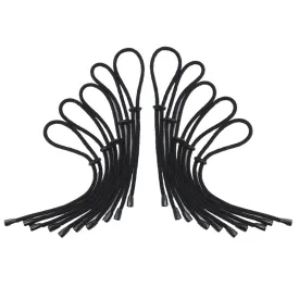 Adjustable Headband Hair Tie for Thick, Natural, Kinky & Curly Hair - Fits Afro Ponytails, Buns, Updos (D-1 Count (Pack of 5))