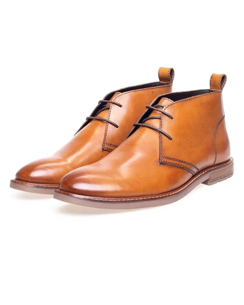 Alfie Chukka Boots - Tan