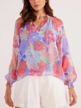 Belle Long Sleeve Blouse Spring-Blooms