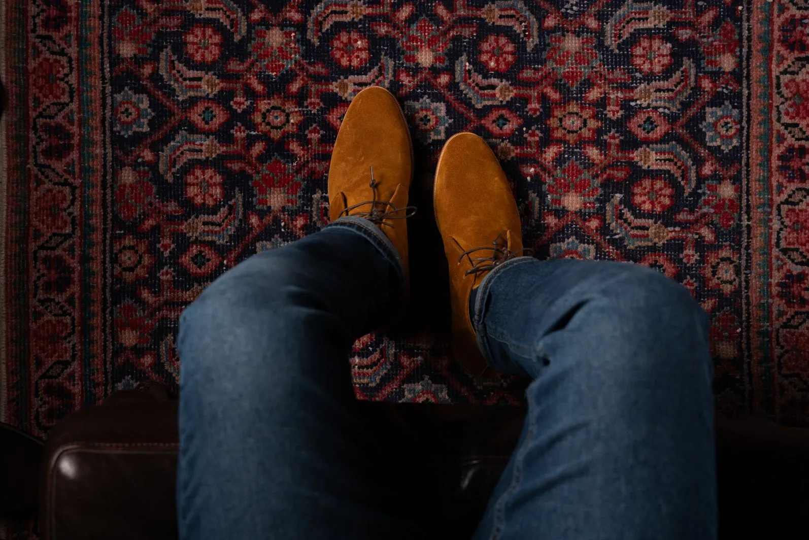 Bosphorus Leather Chukka Boots - Gulf Suede Honey