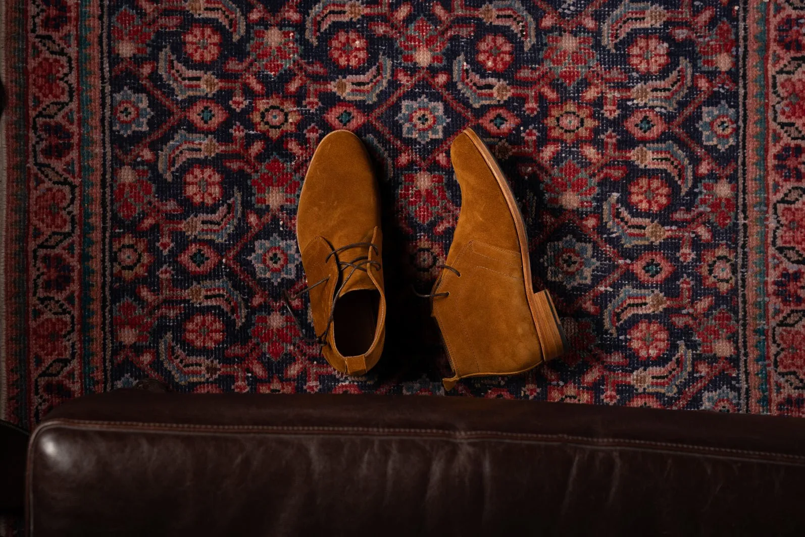 Bosphorus Leather Chukka Boots - Gulf Suede Honey