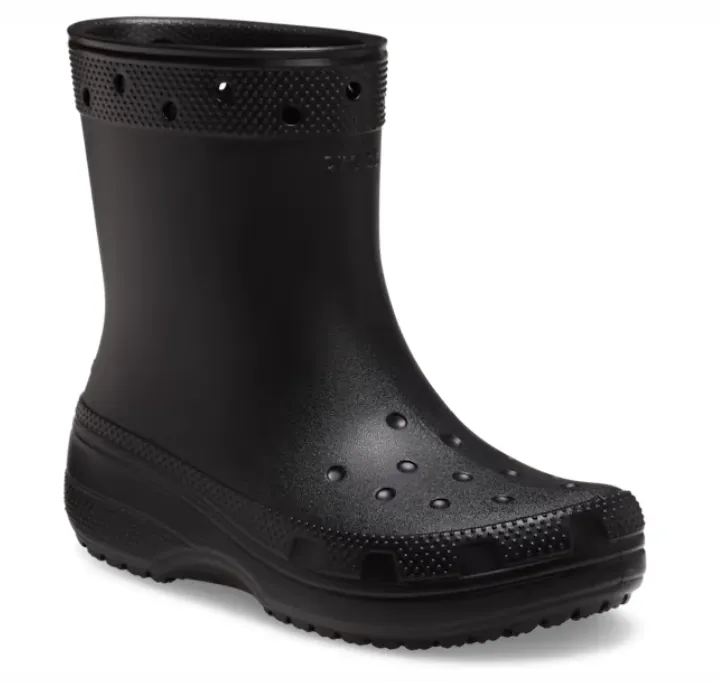 Crocs Unisex Classic Boot Black M6/W8