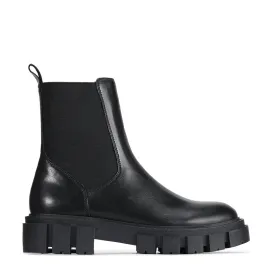FEAT LEATHER ANKLE BOOTS