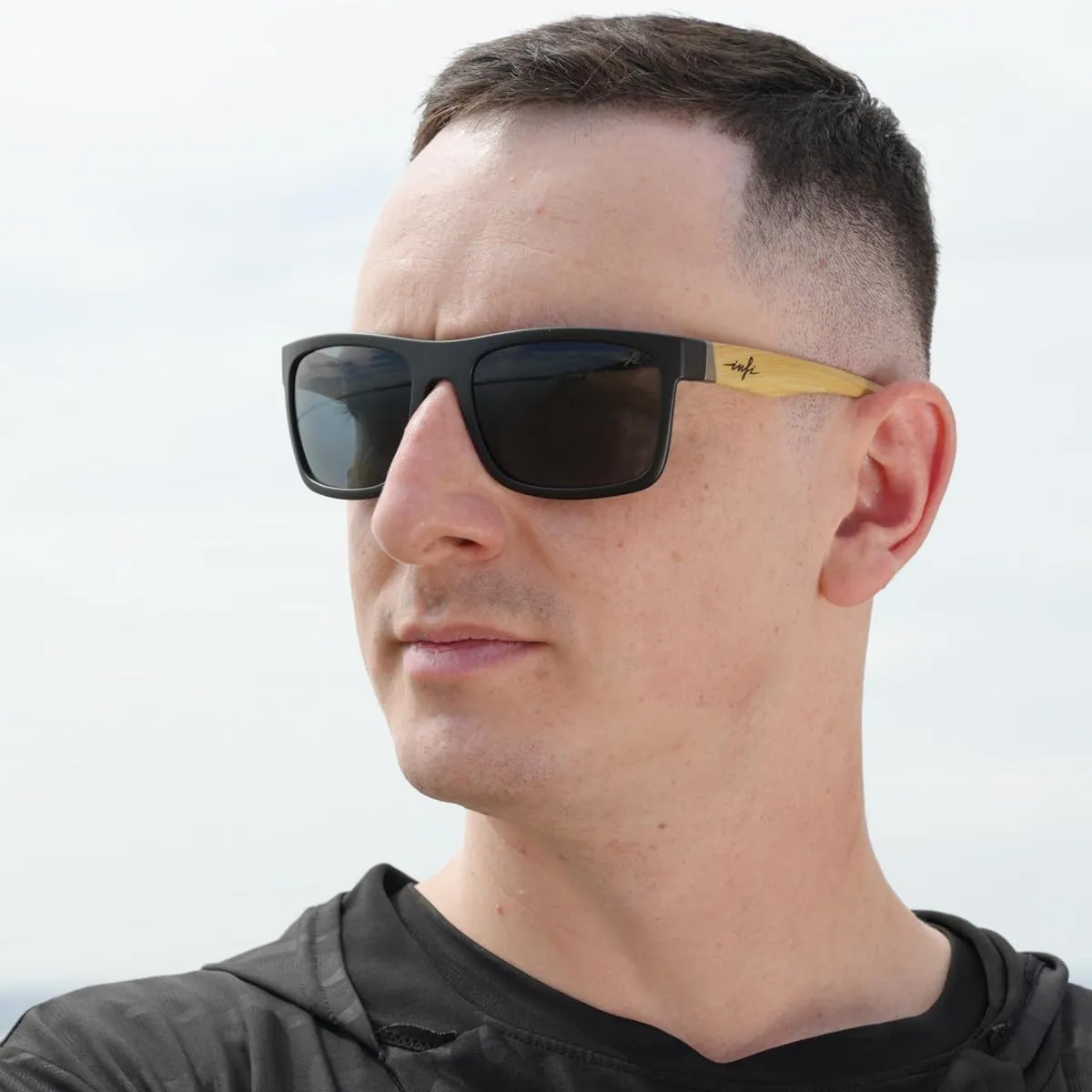 INFI Polarized Sunglasses for Men Fishing Driving Running Mirrored Glasses UV400 Protectiont