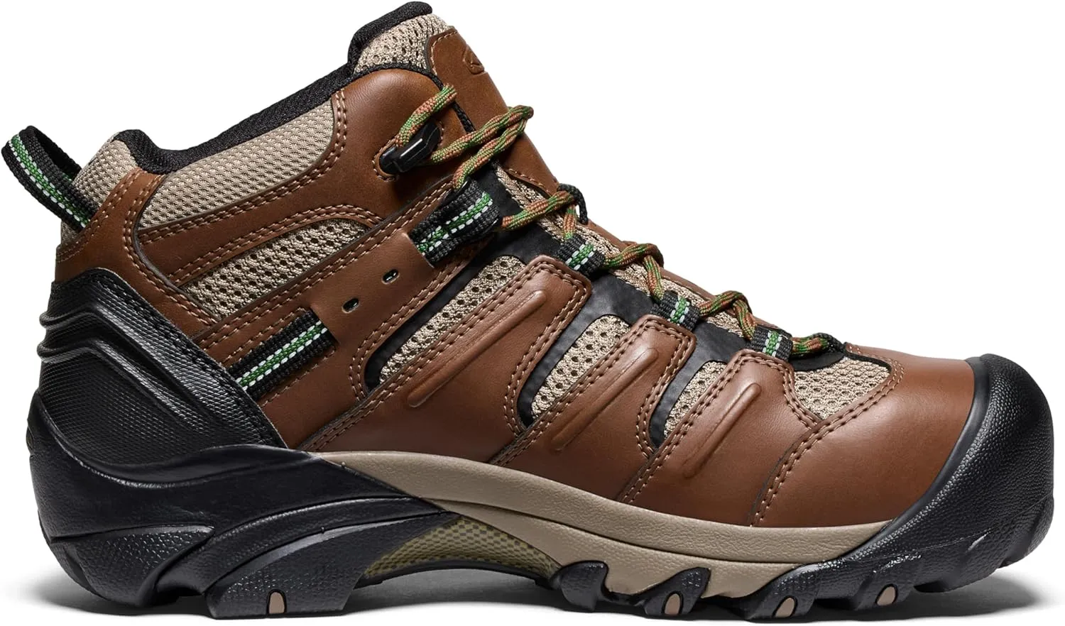 KEEN Utility Men's Lansing Mid Height Steel Toe Waterproof Work Boots