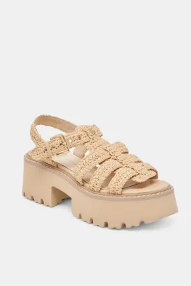 Latice Sandals | Light Natural