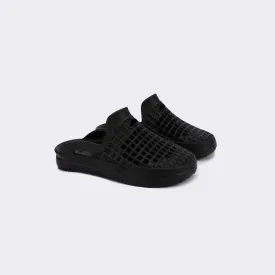 Lusso - Scenario Slide Jet Black Shoes