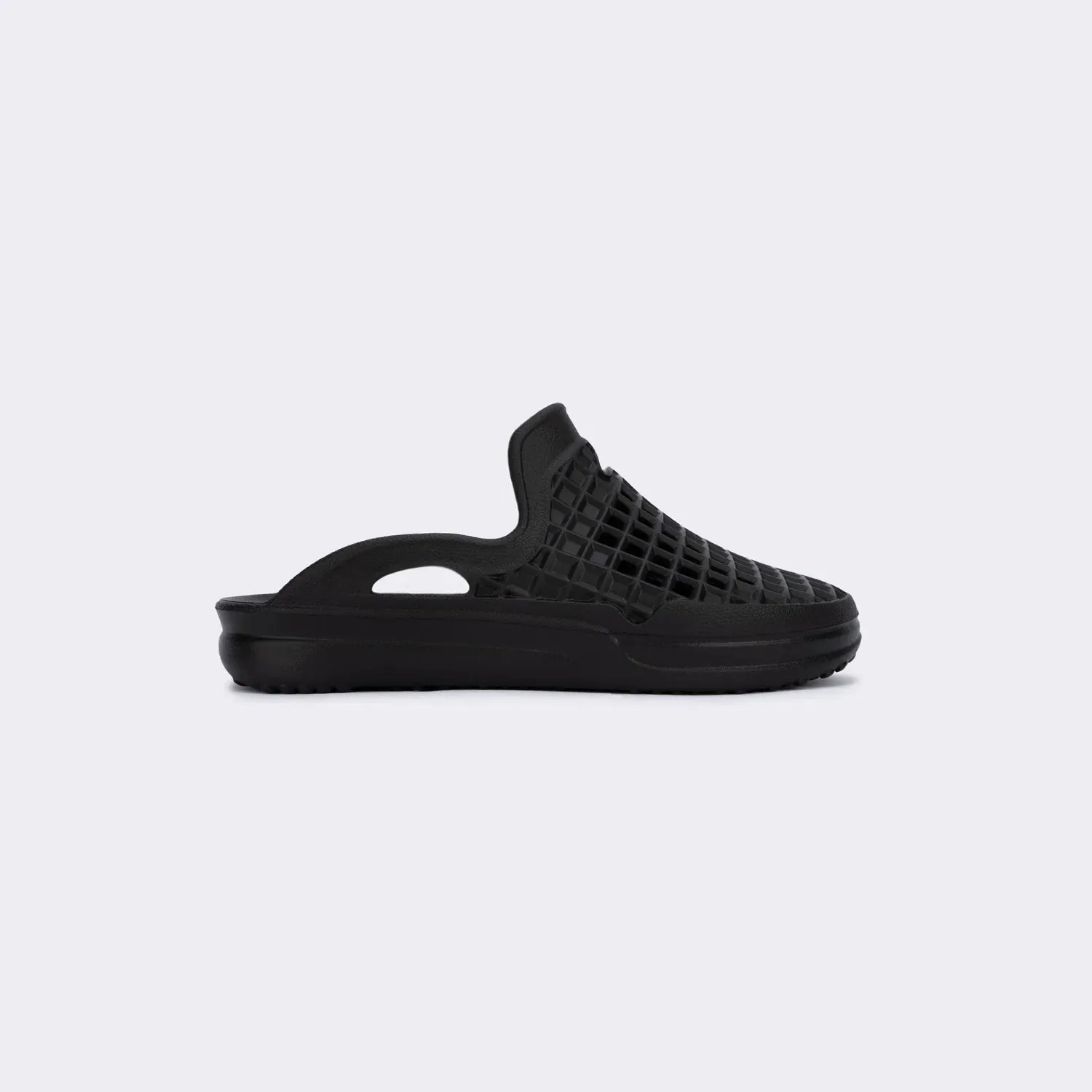 Lusso - Scenario Slide Jet Black Shoes