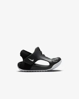 NIKE INFANT SUNRAY PROTECT 3 (TD) SANDAL - BLACK/WHITE