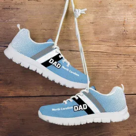 North Carolina DAD Basketball Fans Running Shoes
