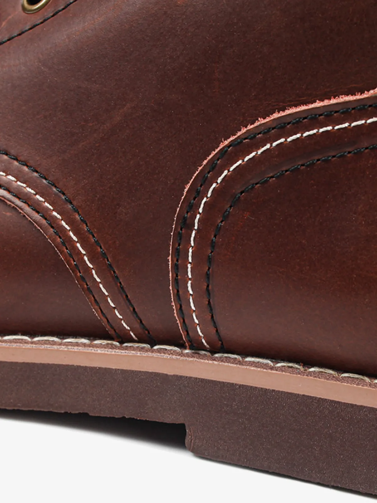 Retro American Style Leather Tactical Boot