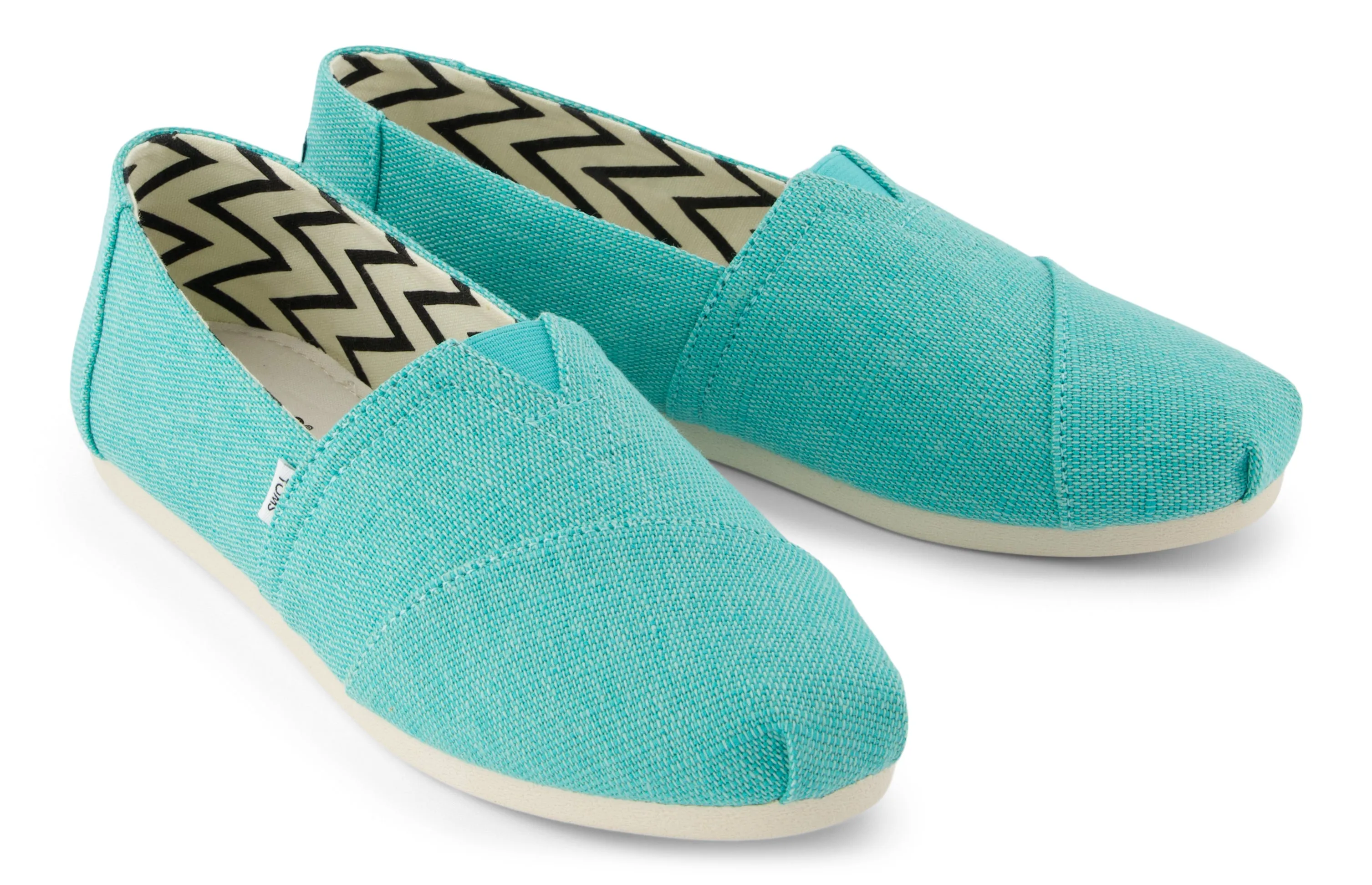 Women's Alpargata Classic - Aqua Canvas