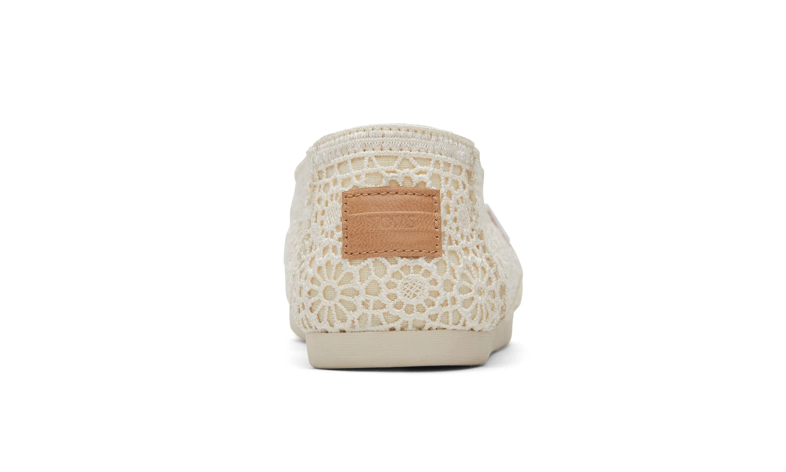 Women's Alpargata Classic - Natural Moroccan Crochet