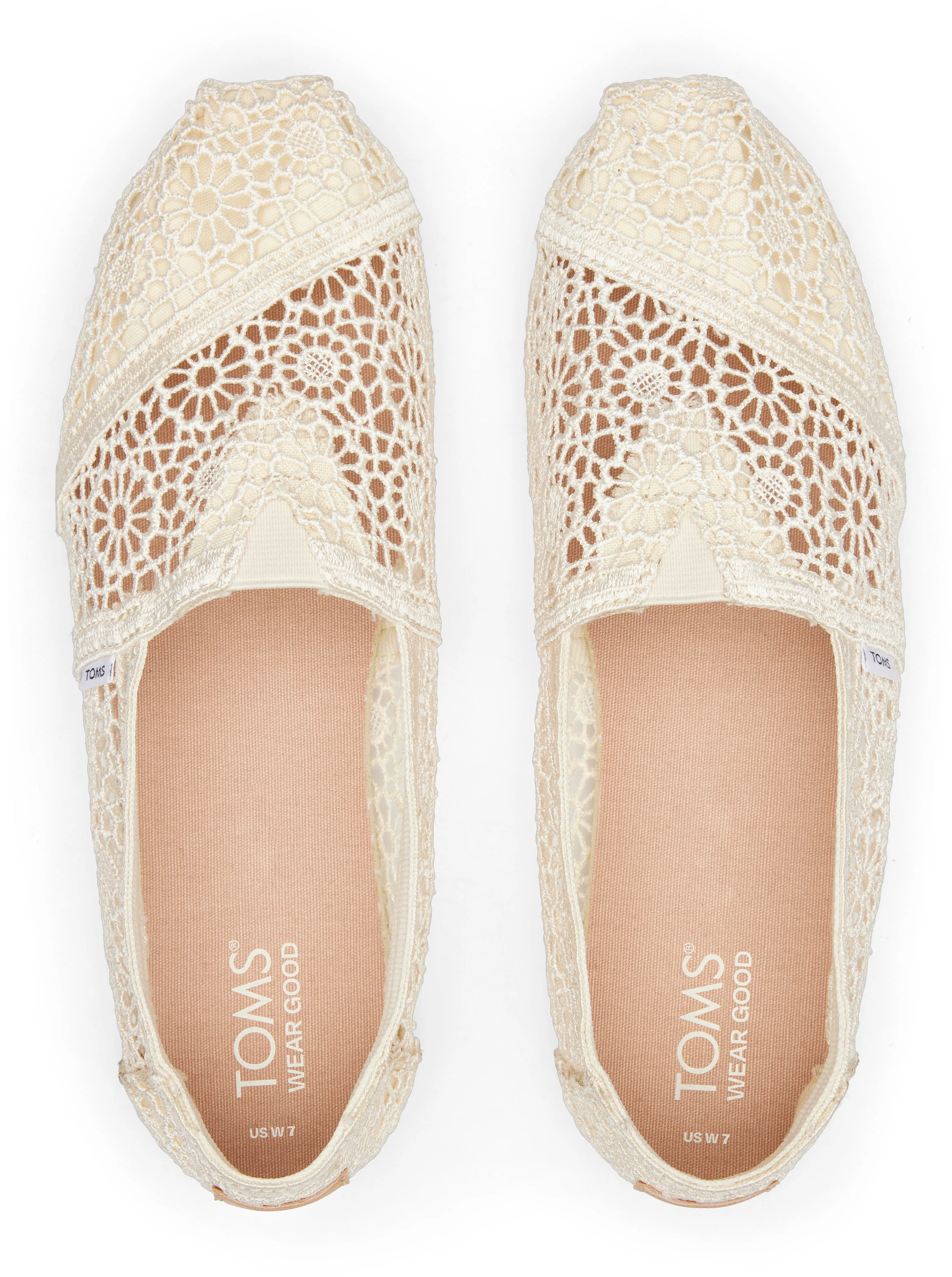 Women's Alpargata Classic - Natural Moroccan Crochet