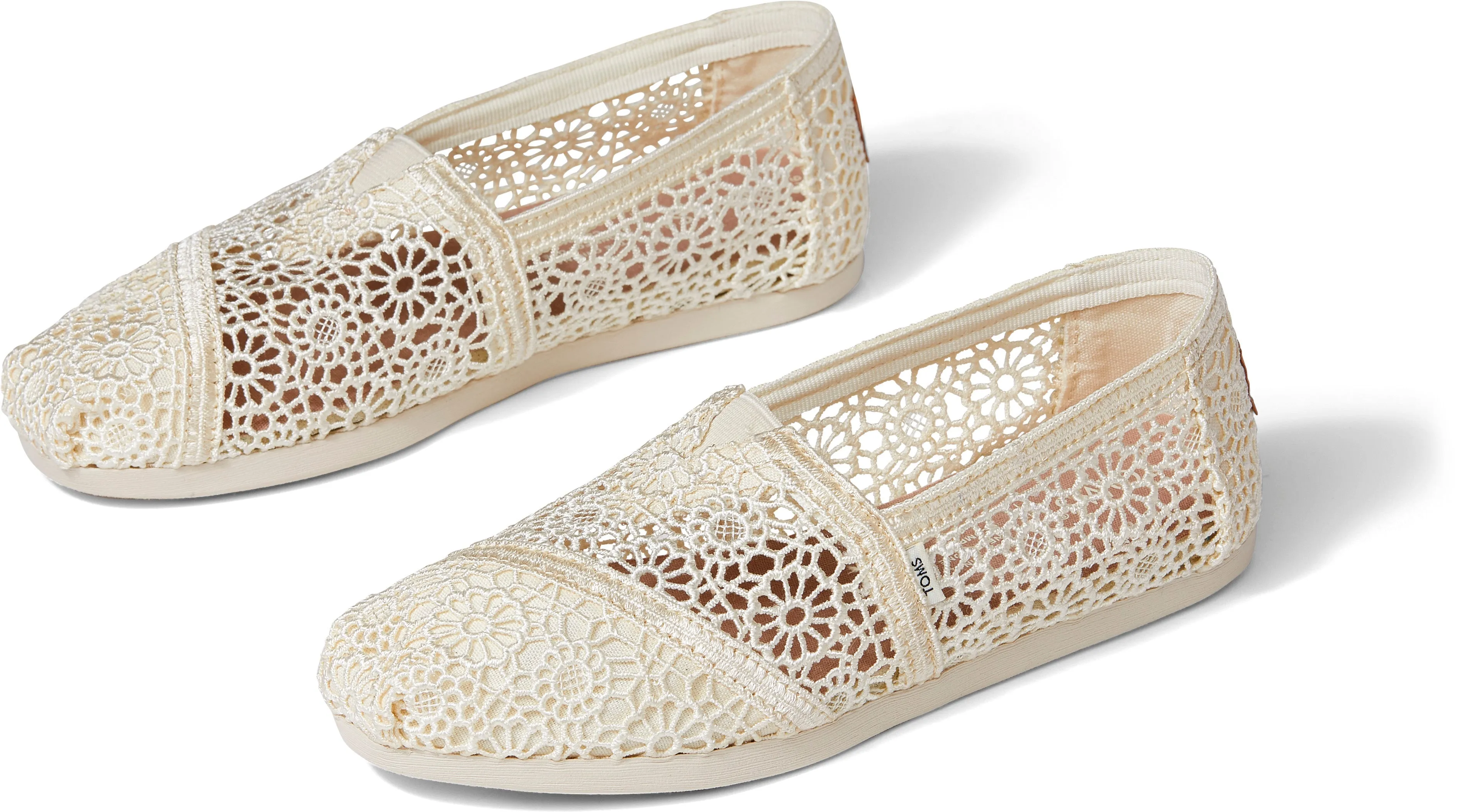 Women's Alpargata Classic - Natural Moroccan Crochet