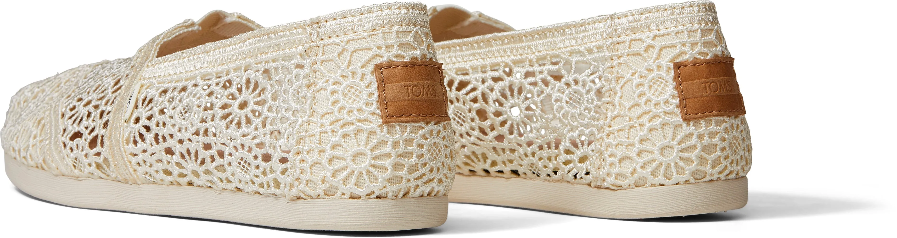 Women's Alpargata Classic - Natural Moroccan Crochet