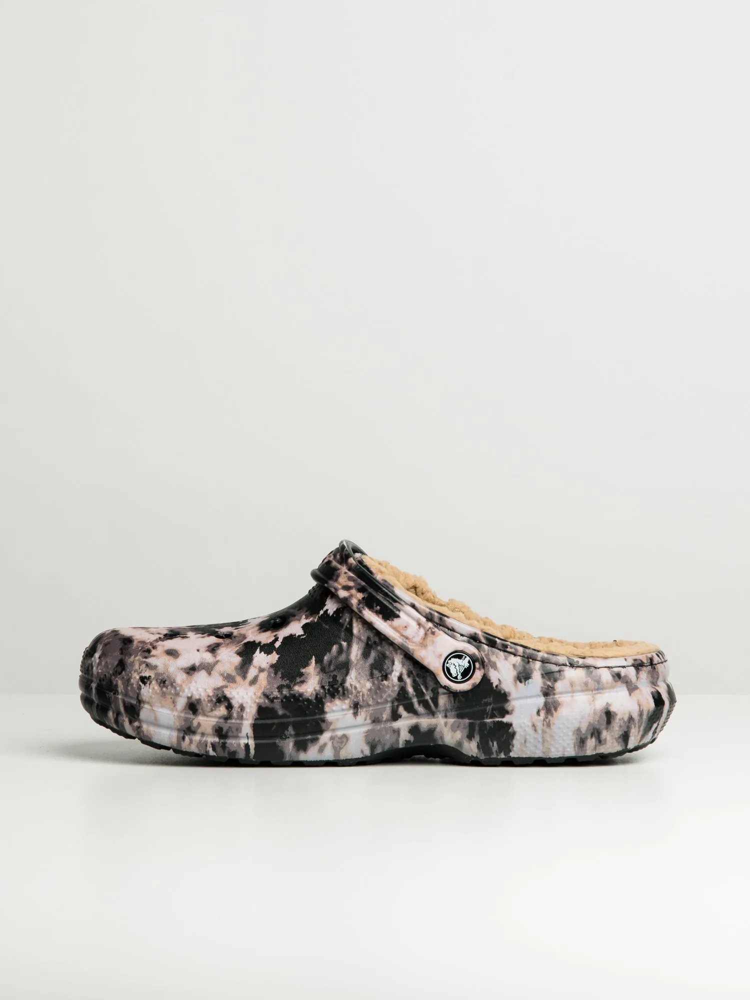 WOMENS CROCS CLASSIC LINED BLEACH DYE CLOG - CLEARANCE