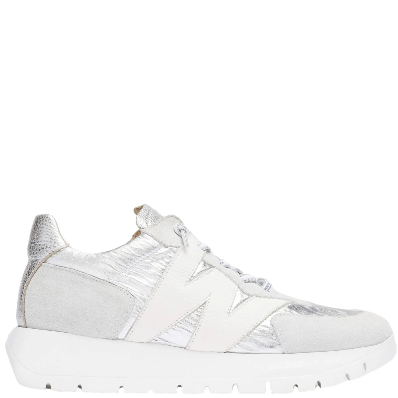 Wonders Silver & Grey Summer Sneakers