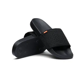 Woven Lounge PL Slide (Black)