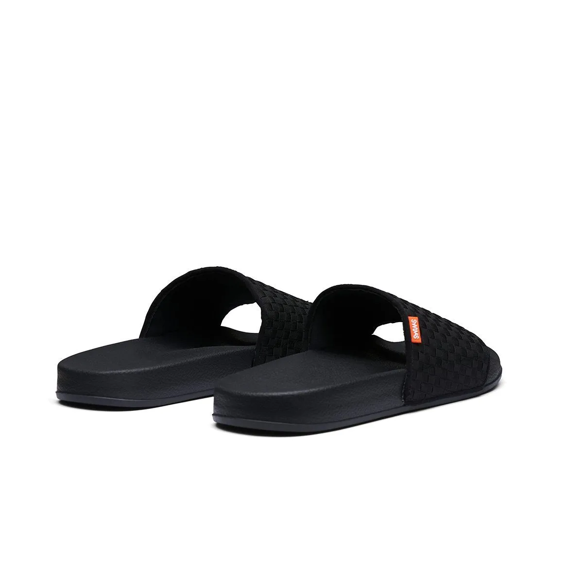 Woven Lounge PL Slide (Black)